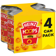 Heinz Hoops 4 x 400g
