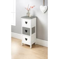 Chloe 3 Drawer Chest Storage Furniture B M