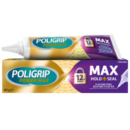 Poligrip Max Seal Denture Adhesive  40G