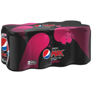 Pepsi Max Cherry No Sugar Cola Cans 8x330ml