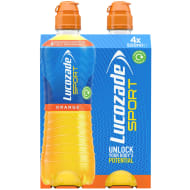 Lucozade Sport Drink Orange 4 x 500ml