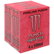 Monster Energy Drink Rio Punch 4 x 500ml
