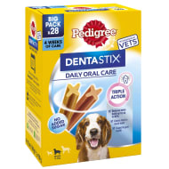 Pedigree Dentastix Fresh Adult Medium Dog Treats Dental Sticks