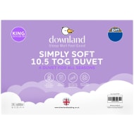 Duvets Single, Double King-Size Duvets up to 15 tog B&M