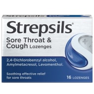 Strepsils Extra Triple Action Sore Throat Lozenges - Blackcurrant 24s