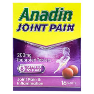 Anadin Joint Pain Relief Ibuprofen Tablets 16s