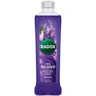 Radox Lavender Feel Relaxed Bath Soak Bubble Bath 500ml