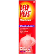 Deep Heat Pain Relief Heat Rub Cream 67g