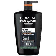 L'Oreal Men Expert Pure Carbon 5in1 Shower Gel 1L