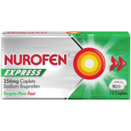Nurofen Joint & Back Pain Relief Ibuprofen Caplets - Sodium 16s