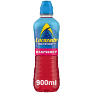 Lucozade Sport Drink Raspberry 900ml