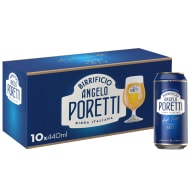 Birrifico Angelo Poretti Lager Beer Cans 10 x 440ml