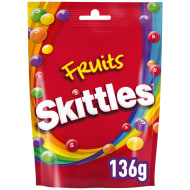 Skittles Fruits Pouch 136g
