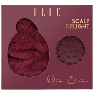 Elle Scalp Delight Gift Set - Burgundy