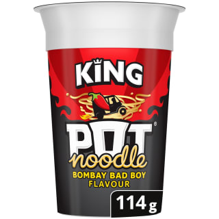 King Pot Noodle Bombay Bad Boy 114g