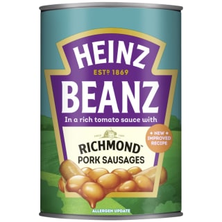 Heinz Beanz with Pork Sausages 415g