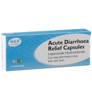 Acute Diarrhoea Relief Capsules 6pk