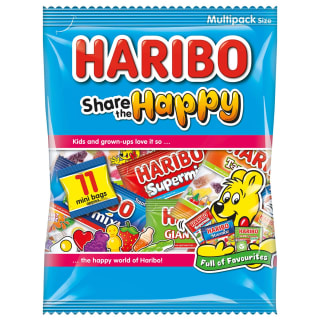 Haribo Share the Happy Mini Bags 176g