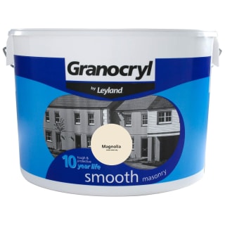 Granocryl Smooth Masonry Paint - Magnolia 10L