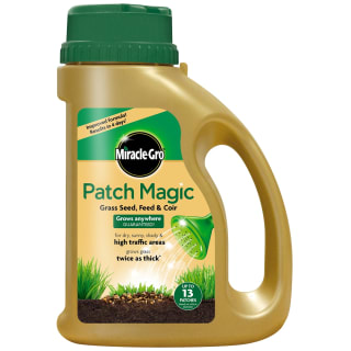 Miracle-Gro Patch Magic Grass Seed, Feed & Coir 1.1kg