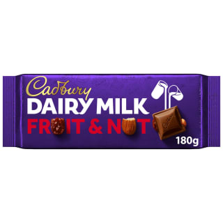 Cadbury Dairy Milk Fruit & Nut 180g