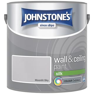 Johnstone's Paint Vinyl Silk Emulsion - Moonlit Sky 2.5L