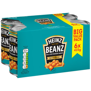 Heinz Beanz Family Pack - 6 x 415g