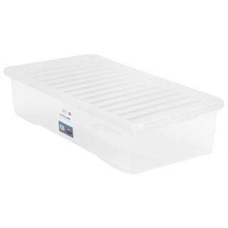 Jumbo Underbed Storage Box with Lid 42L - Clear