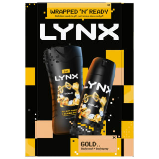 Lynx Gold Body Wash & Spray Set 2pcs