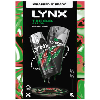 Lynx Africa Body Wash & Spray Set 2pcs