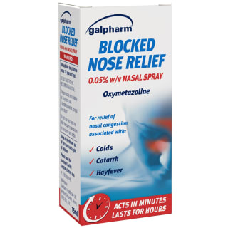 Galpharm Blocked Nose Relief Spray 15ml