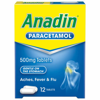 Anadin Paracetamol Tablets 12pk