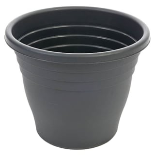 Ascot Round Planter 30cm - Black
