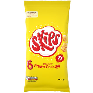 Skips Crisps 6pk - Prawn Cocktail