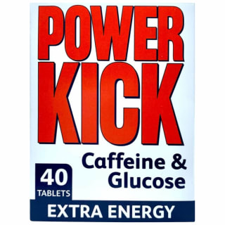 Power Kick Caffeine & Glucose Tablets 40pk
