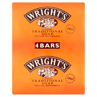 Wright's Traditional Soap Bars 4pk
