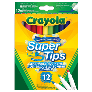 Crayola Super Tips Washable Markers 12pk