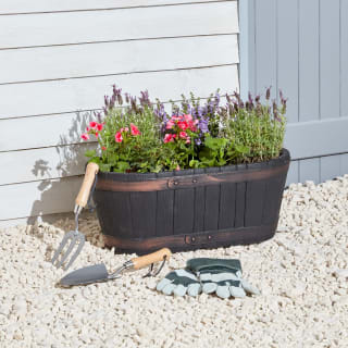 Oakwood Barrel Trough 60cm
