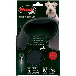 Flexi Lead - Medium - Black