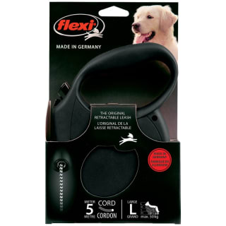 Flexi Dog Lead - Large - Black