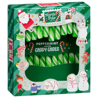 Peppermint Festive Candy Canes 12pk