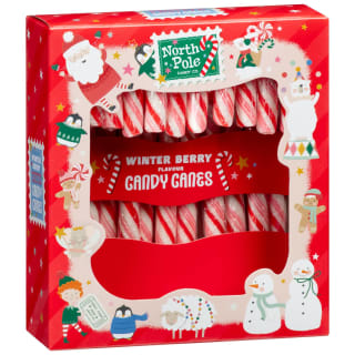 Winter Berry Festive Candy Canes 12pk