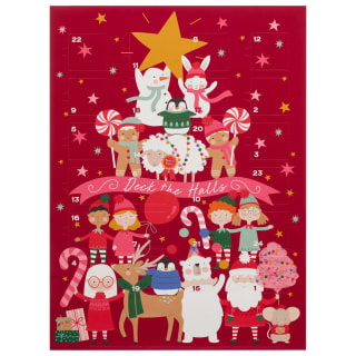 Milk Chocolate Advent Calendar 40g - Deck the Halls