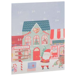 Milk Chocolate Advent Calendar 50g - North Pole
