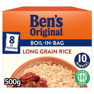 Ben's Original Boil-in-Bag Long Grain Rice 500g
