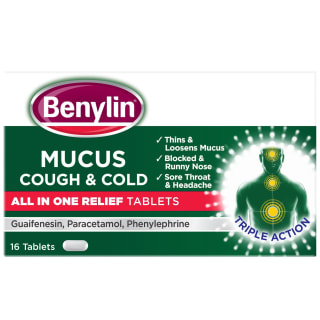 Benylin Cough & Cold All in One Tablets 16pk