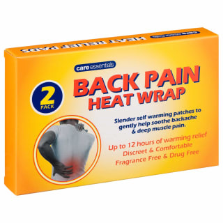Care Essentials Back Pain Heat Wrap 2pk