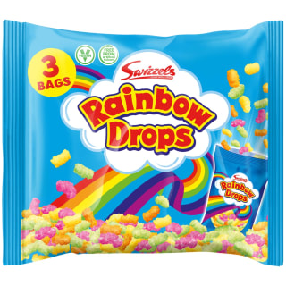 Swizzels Rainbow Drops Bags 3 x 96g