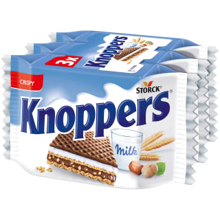 Knoppers Wafers 3pk