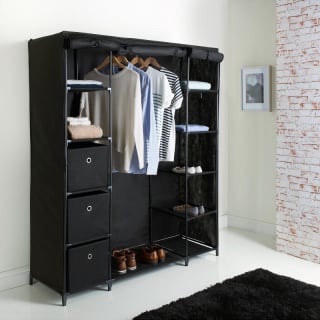 Spaceways Deluxe Large Canvas Wardrobe